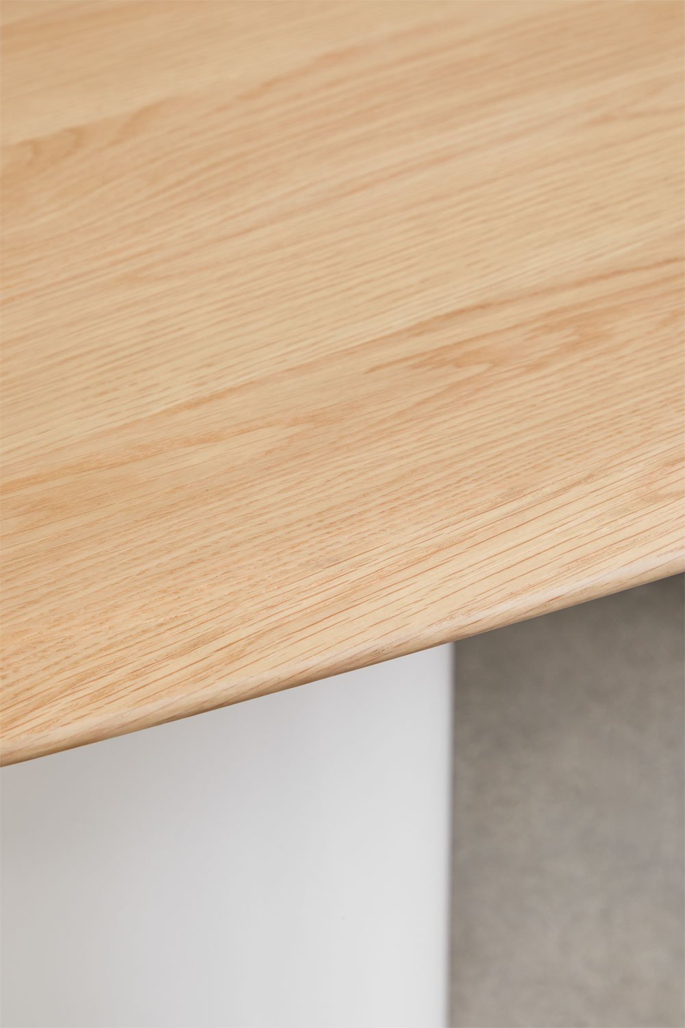 Oval dining table in MDF and cement Lysander, imagem de galeria 4