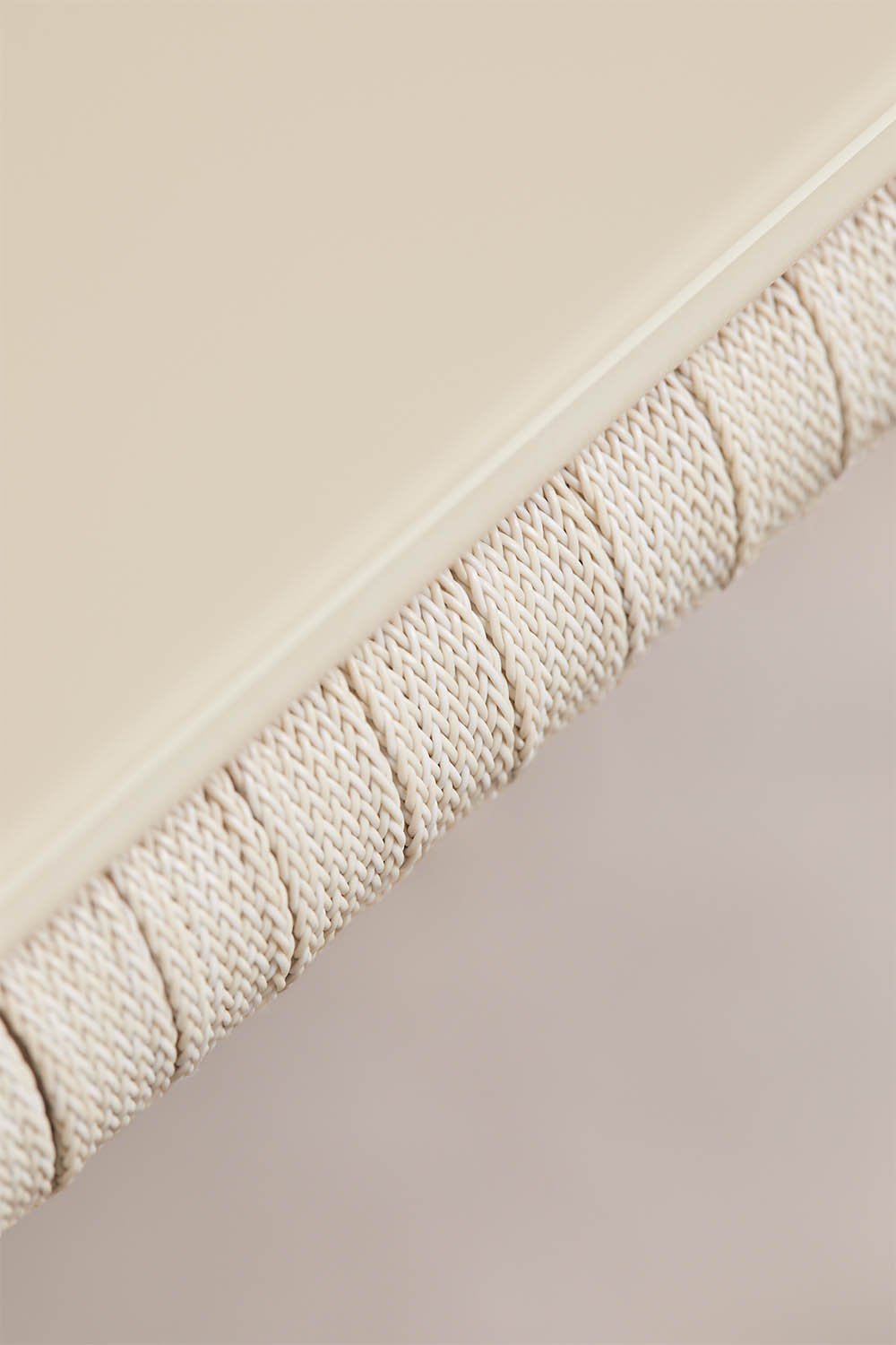 Mesa de jantar retangular 160x90 cm em vidro Arhiza, imagem de galeria 4