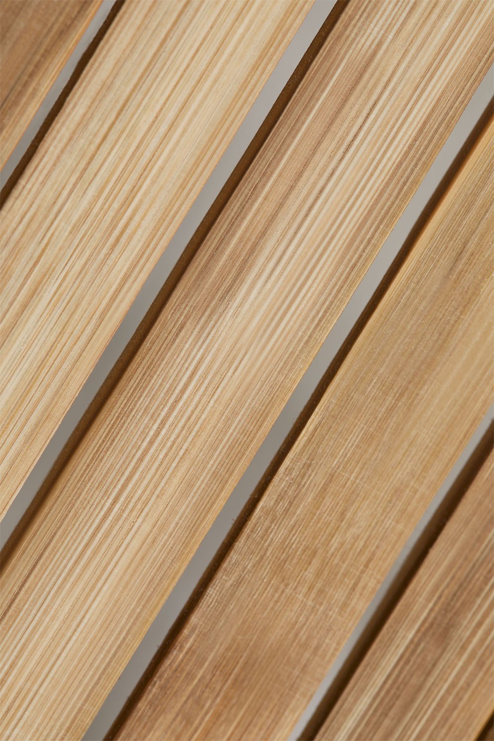 Mesa de jardim retangular 220x100 cm em bambu Nelida, imagem de galeria 5