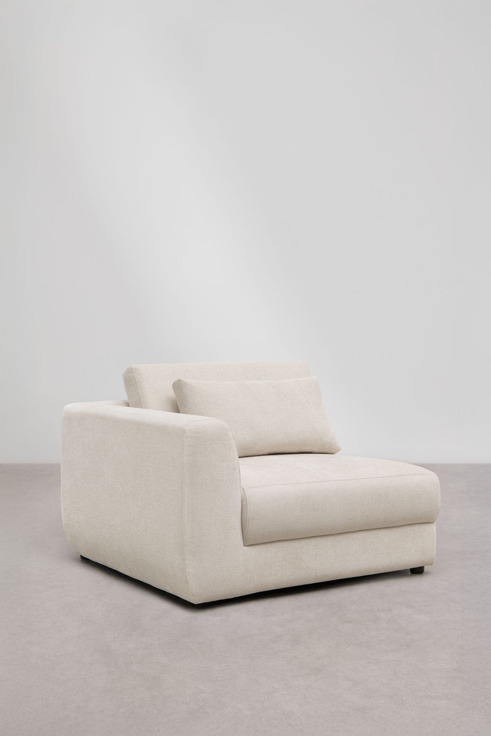 Sofá modular de 5 peças em chenille Cataline, imagem de galeria 7