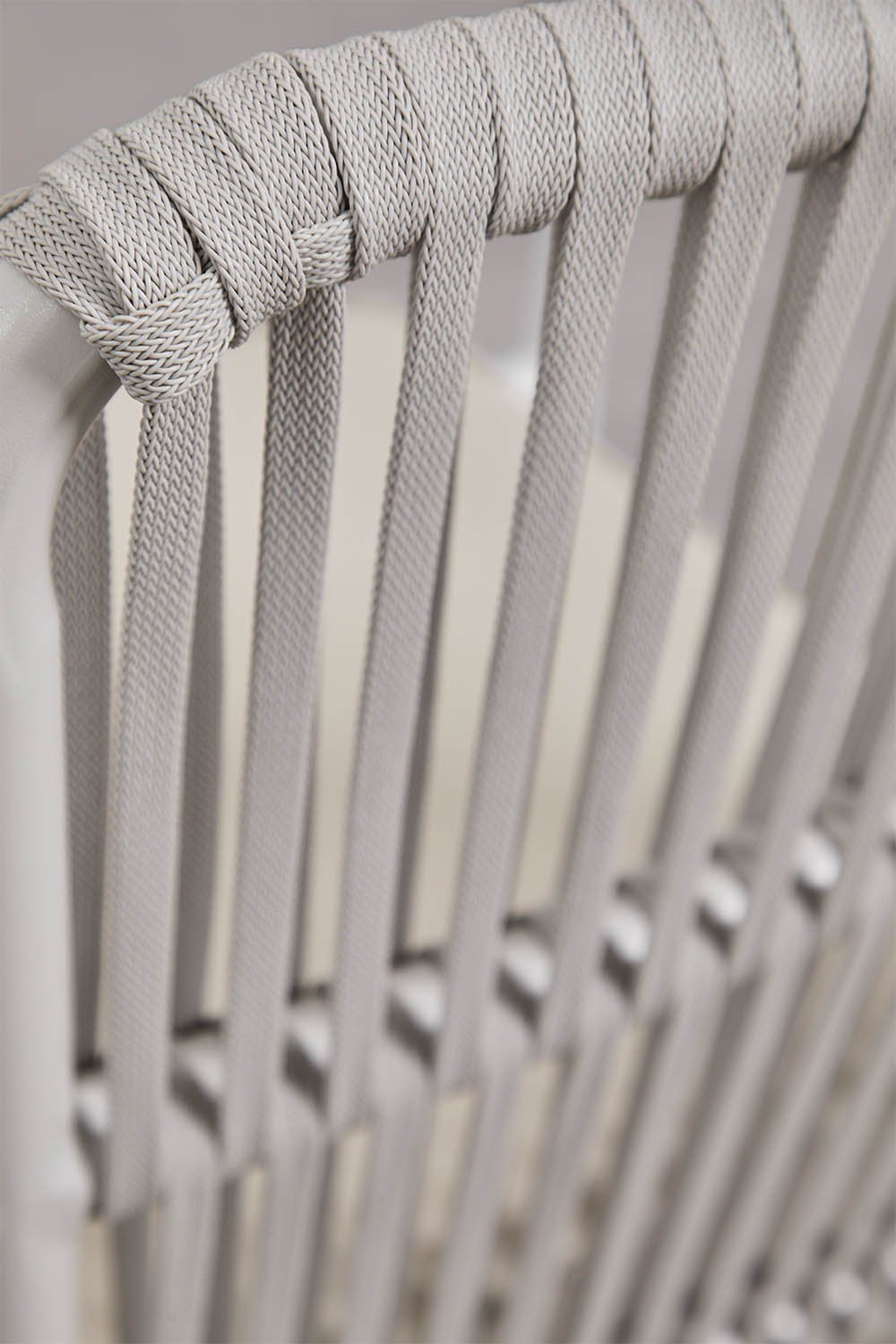 Pack de 4 cadeiras de jardim empilháveis com apoios de braços em alumínio Alberta, imagem de galeria 8