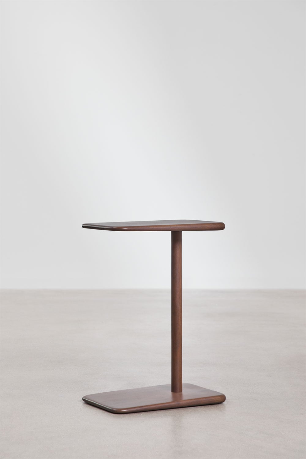 Mesa auxiliar retangular 40x25 cm em madeira Tinsley, imagem de galeria 3