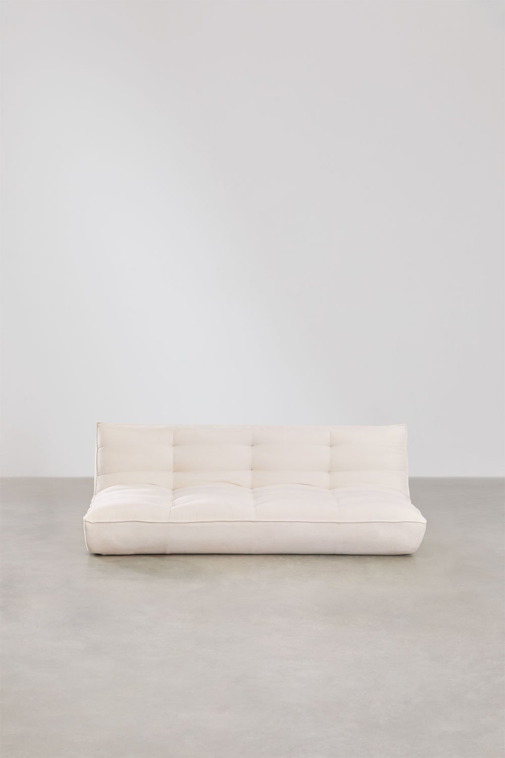 Sofá-cama de 3 lugares estofado Mati, imagem de galeria 7