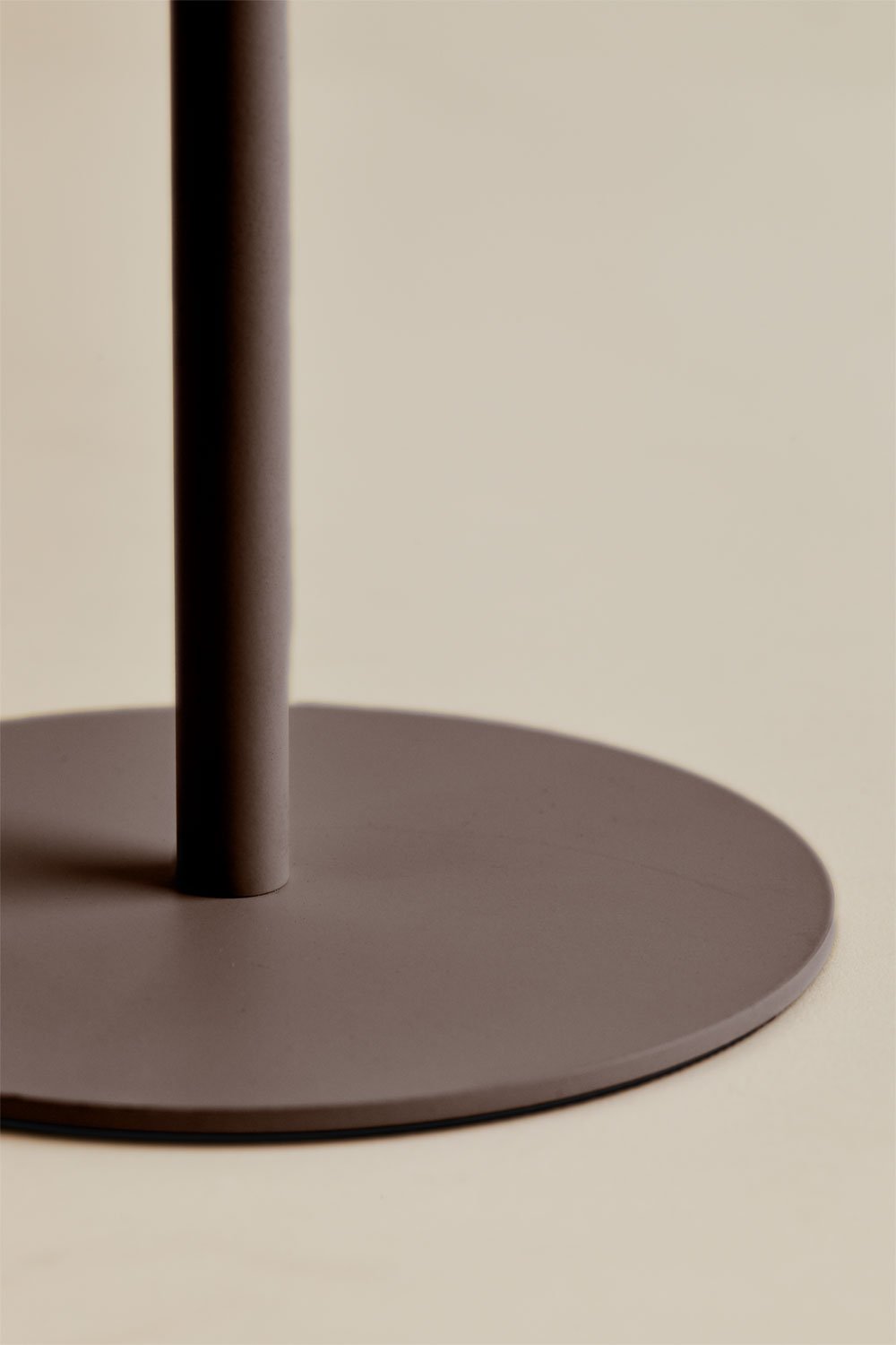 Lâmpada de mesa solar LED sem fios para exterior em polietileno e ferro Ulenia, imagem de galeria 4