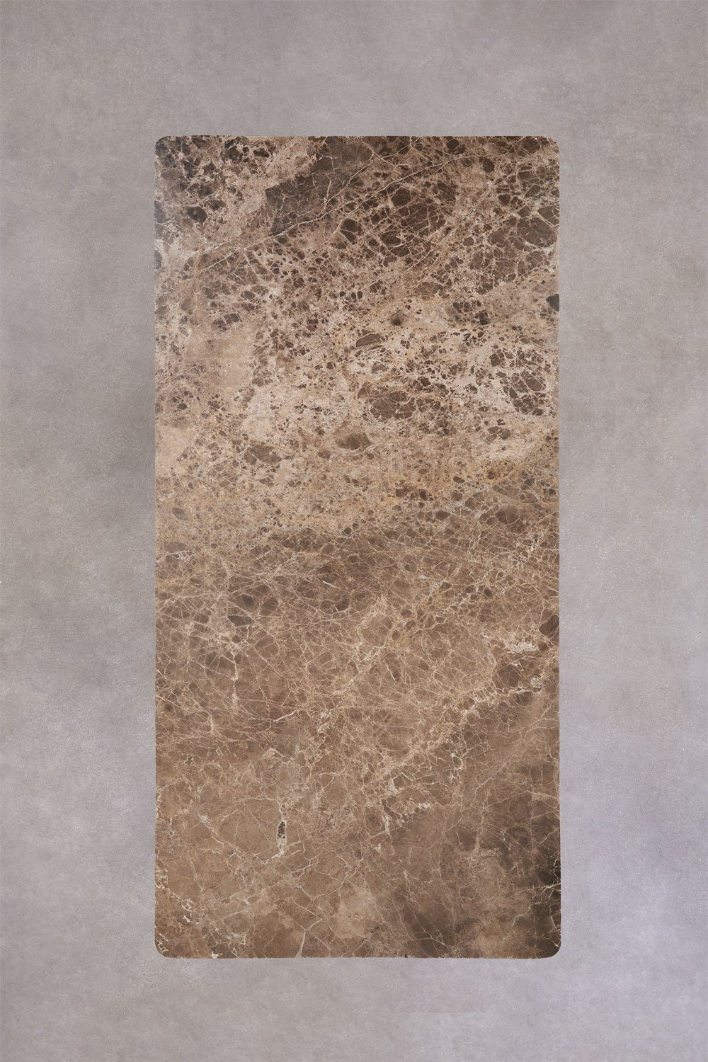 Mesa de jantar retangular 240x110 cm em madeira de manga e mármore Garsea, imagem de galeria 7