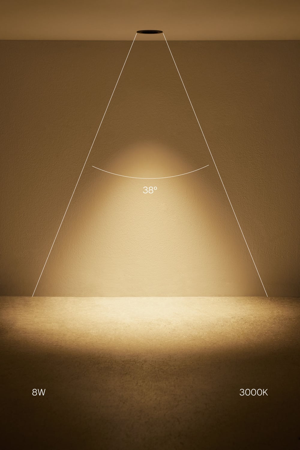 Downlight LED embutido trimless redondo em alumínio Luisiana, imagen de galeria 3