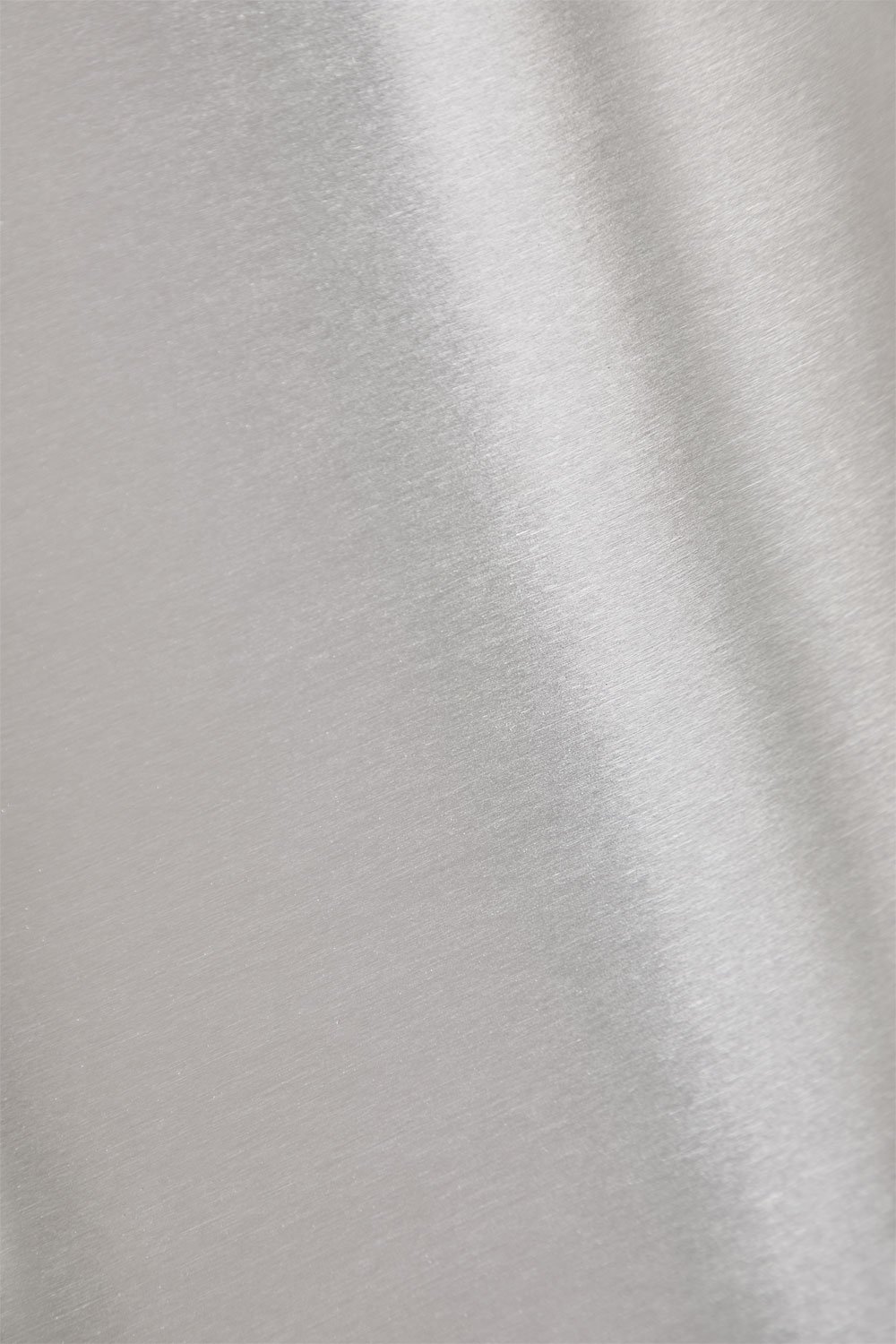 Oval bedside table 50x35 cm in stainless steel Luena, imagem de galeria 7