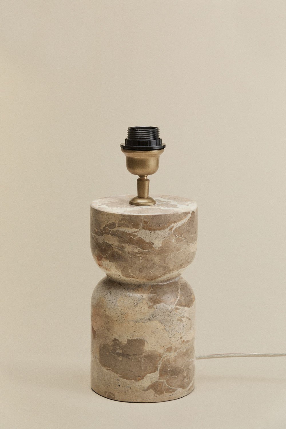 Base para lâmpada de mesa em pedra natural Diniz, imagem de galeria 3