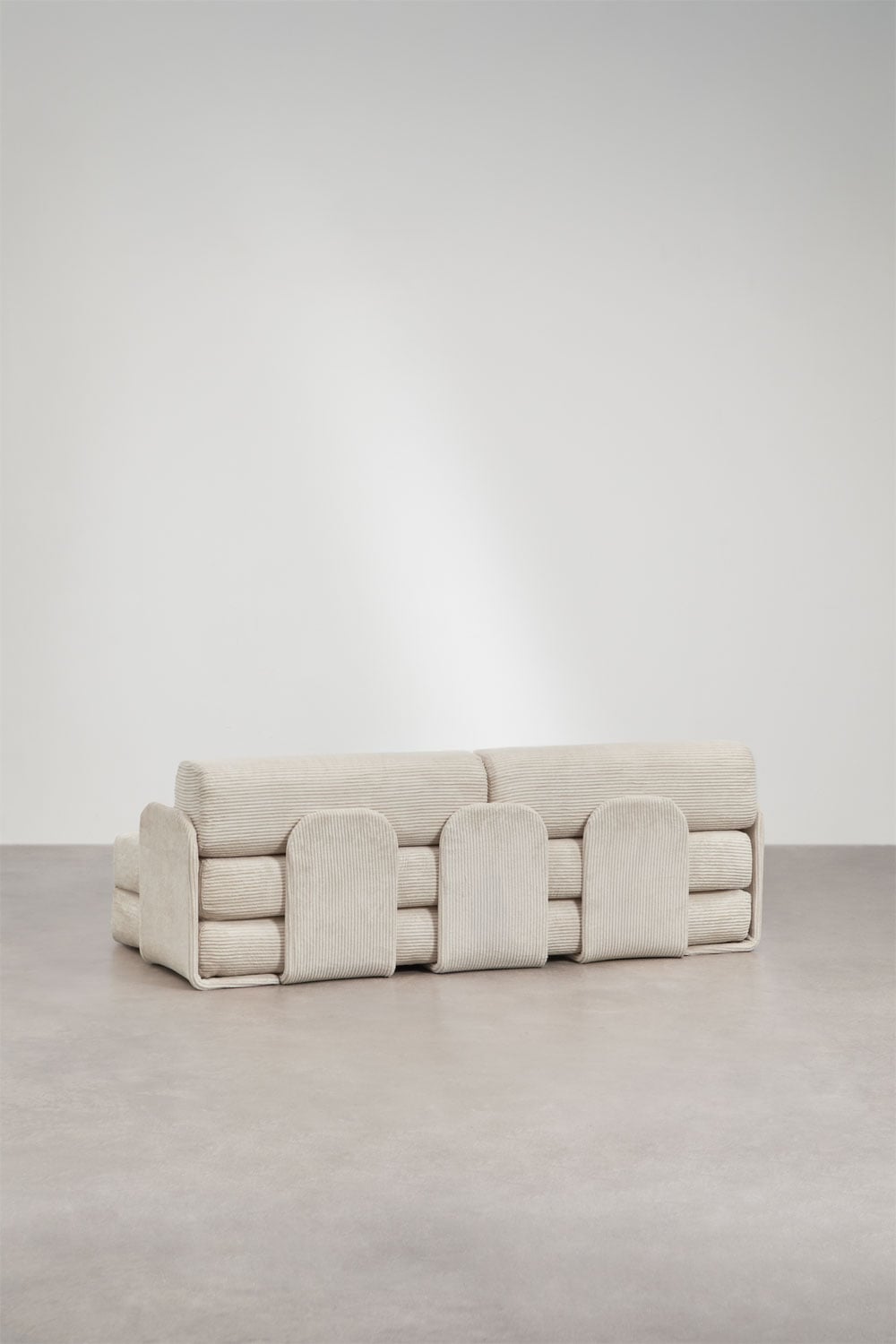 Sofá-cama de 2 lugares em veludo embalado a vácuo Kyoto, imagem de galeria 4