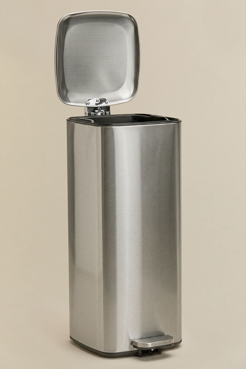 Lixeira com pedal para exterior em aço Sosuina, imagem de galeria 2