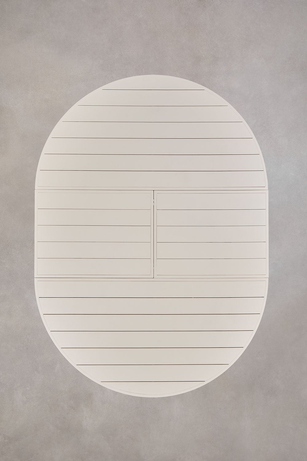 Conjunto de mesa extensível Barces 145-200x145 cm e 6 cadeiras de jardim empilháveis com apoios de braços em alumínio Karena, imagem de galeria 7