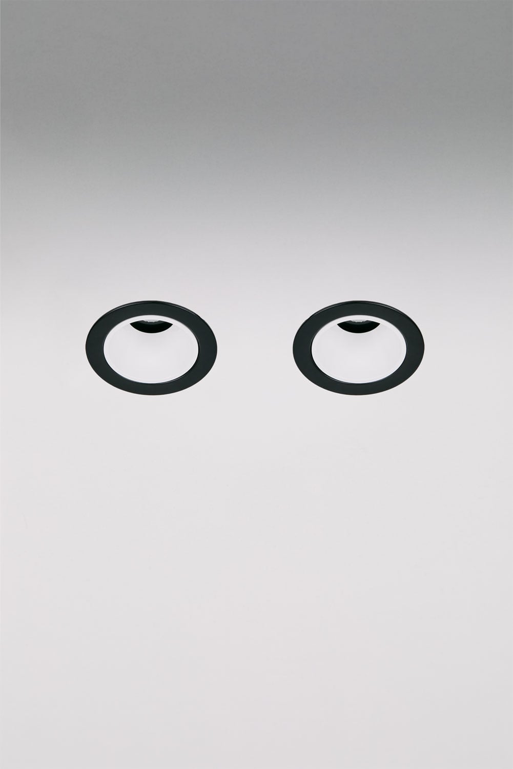 Pack de 2 downlights LED embutidos com molduras redondas Ø5 cm em alumínio Luisiana, imagen de galeria 1