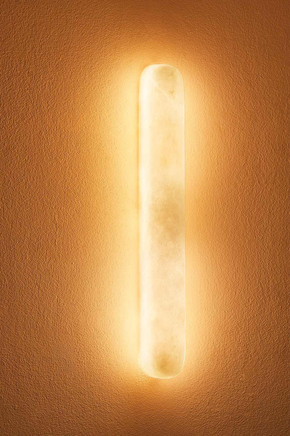 Aplique de parede LED em alabastro Rieti, imagem de galeria 2