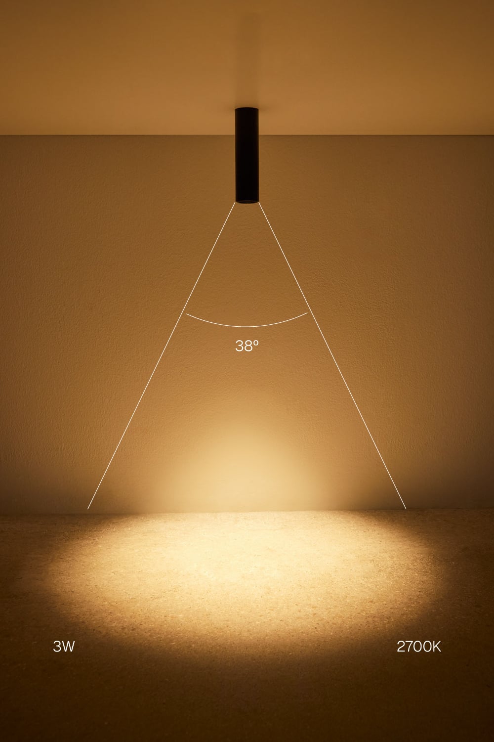 Pack de 2 apliques de teto LED de superfície redondos Ø4 cm para exterior em alumínio Luisiana, imagen de galeria 2