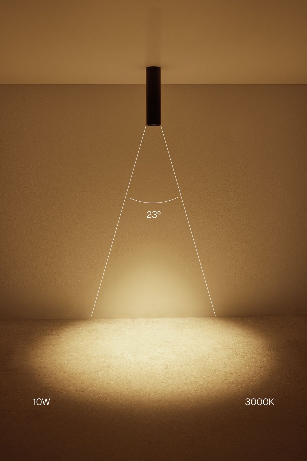 Pack de 4 apliques de teto LED de superfície redondos Ø7,2 cm para exterior em alumínio Luisiana, imagen de galeria 2