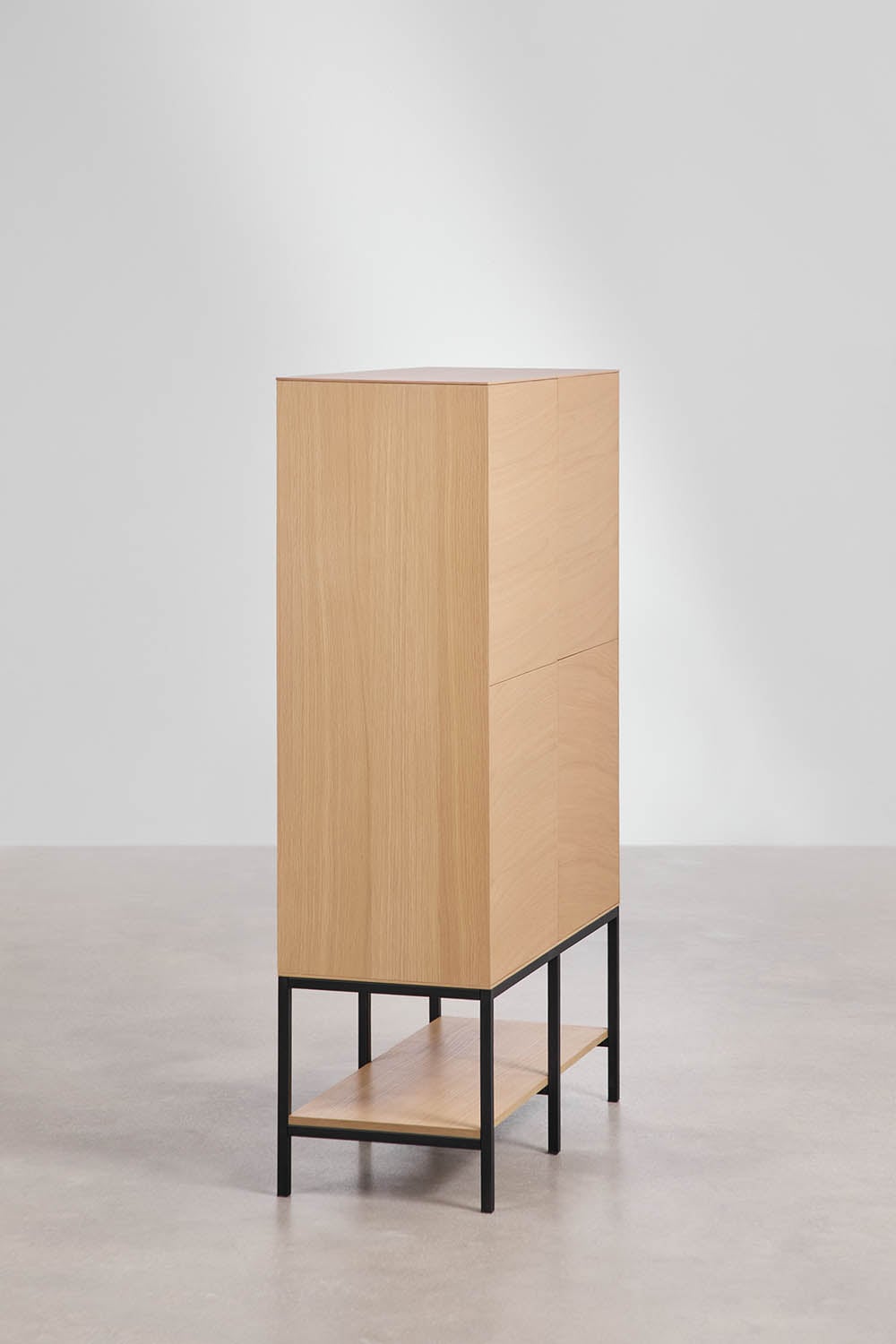 Roupeiro em MDF e folheado de carvalho Bromley, imagem de galeria 2