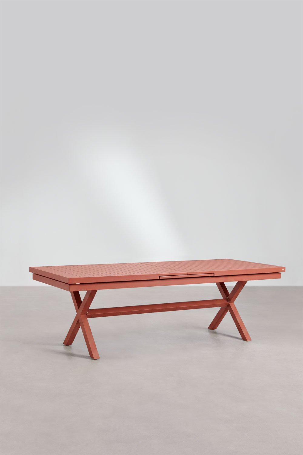 Mesa de jardim retangular extensível em alumínio Karena, imagem de galeria 4