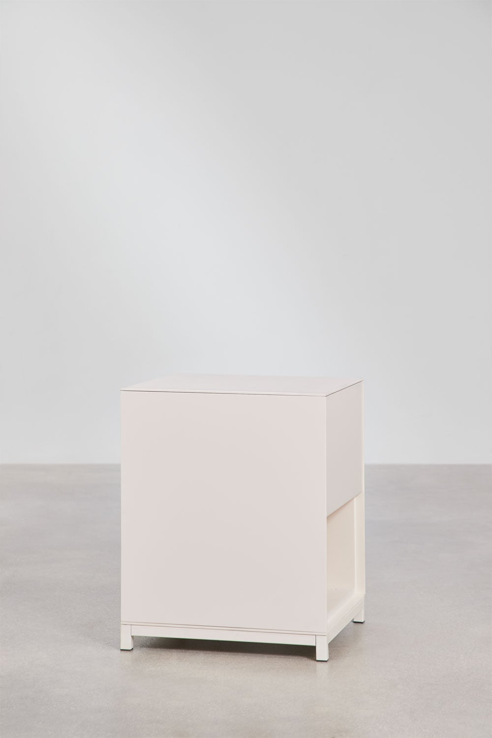 Mesa de cabeceira quadrada 40x40 cm em MDF Kivora, imagem de galeria 2