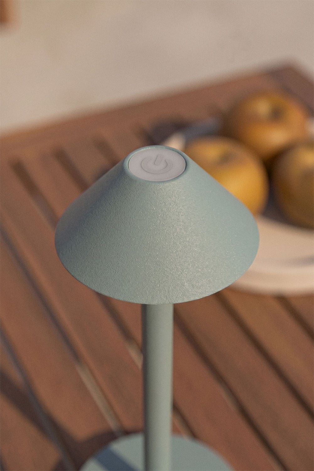 Lâmpada de mesa LED sem fios para exterior em ferro Emilija, imagem de galeria 2