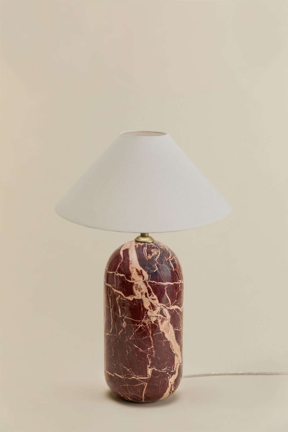 Candeeiro de mesa em pedra natural Yalvira, imagem de galeria 3