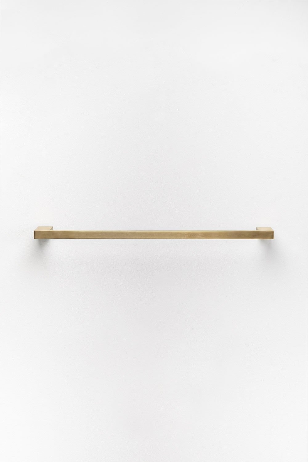 Toalheiro de parede com barra de 60 cm para casa de banho, em aço inoxidável dourado escovado Olvam, imagem de galeria 4