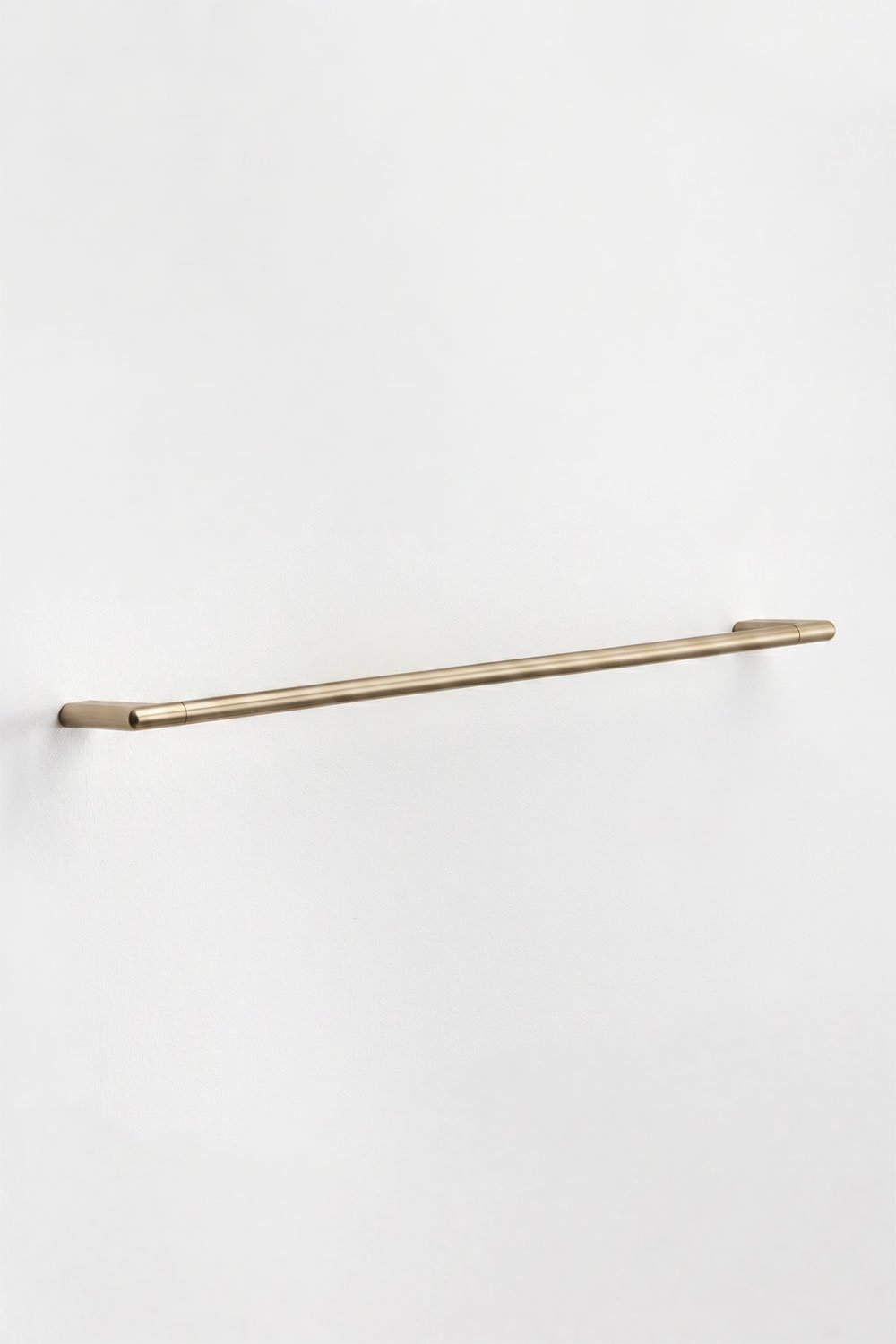 Toalheiro de parede com barra de 60 cm para casa de banho em aço inoxidável dourado escovado Rovent, imagem de galeria 3