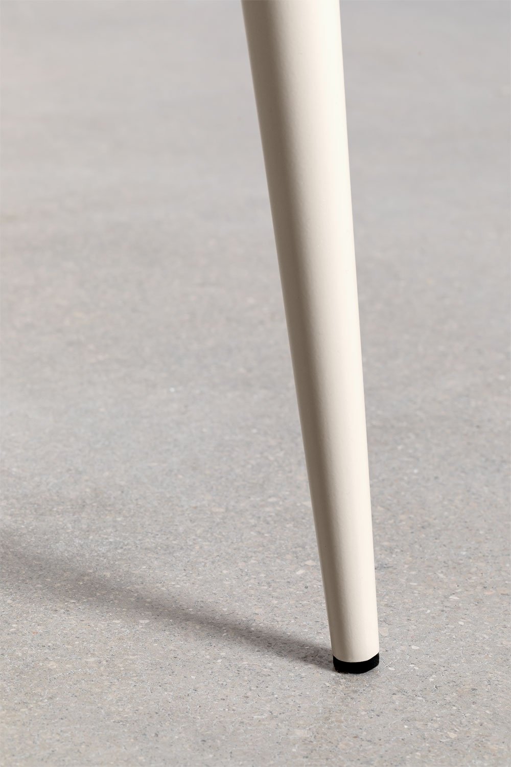 Cadeira de jantar estofada e em aço Kana, imagem de galeria 7