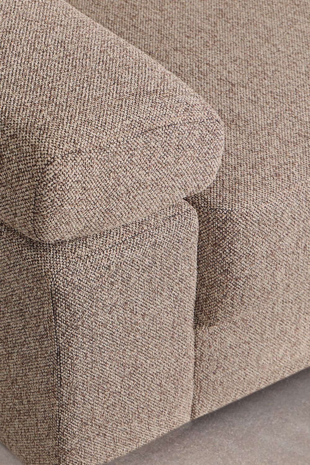 Sofá chaise longue direito de 3 lugares com encosto de cabeça regulável e assentos deslizantes Aramis, imagem de galeria 9