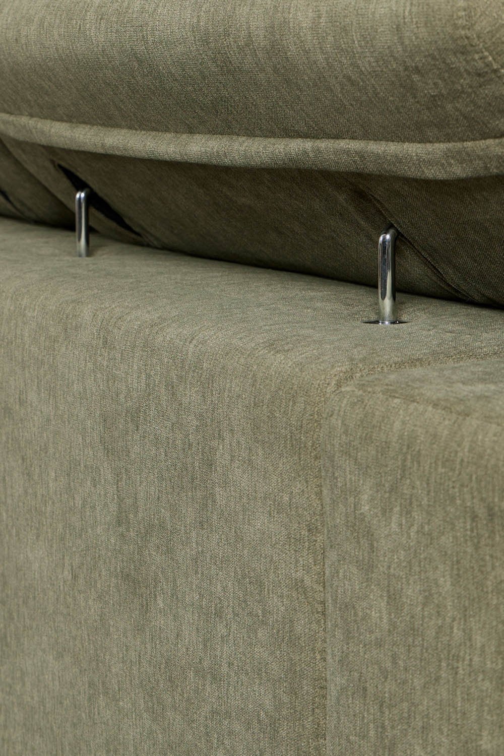 Sofá chaise longue direito de 3 lugares com encosto de cabeça regulável e assentos deslizantes Aramis, imagem de galeria 10