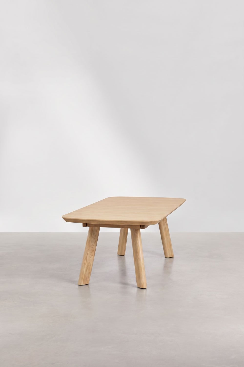 Mesa de jantar retangular extensível 240-300x110 cm em MDF Teodic, imagem de galeria 5