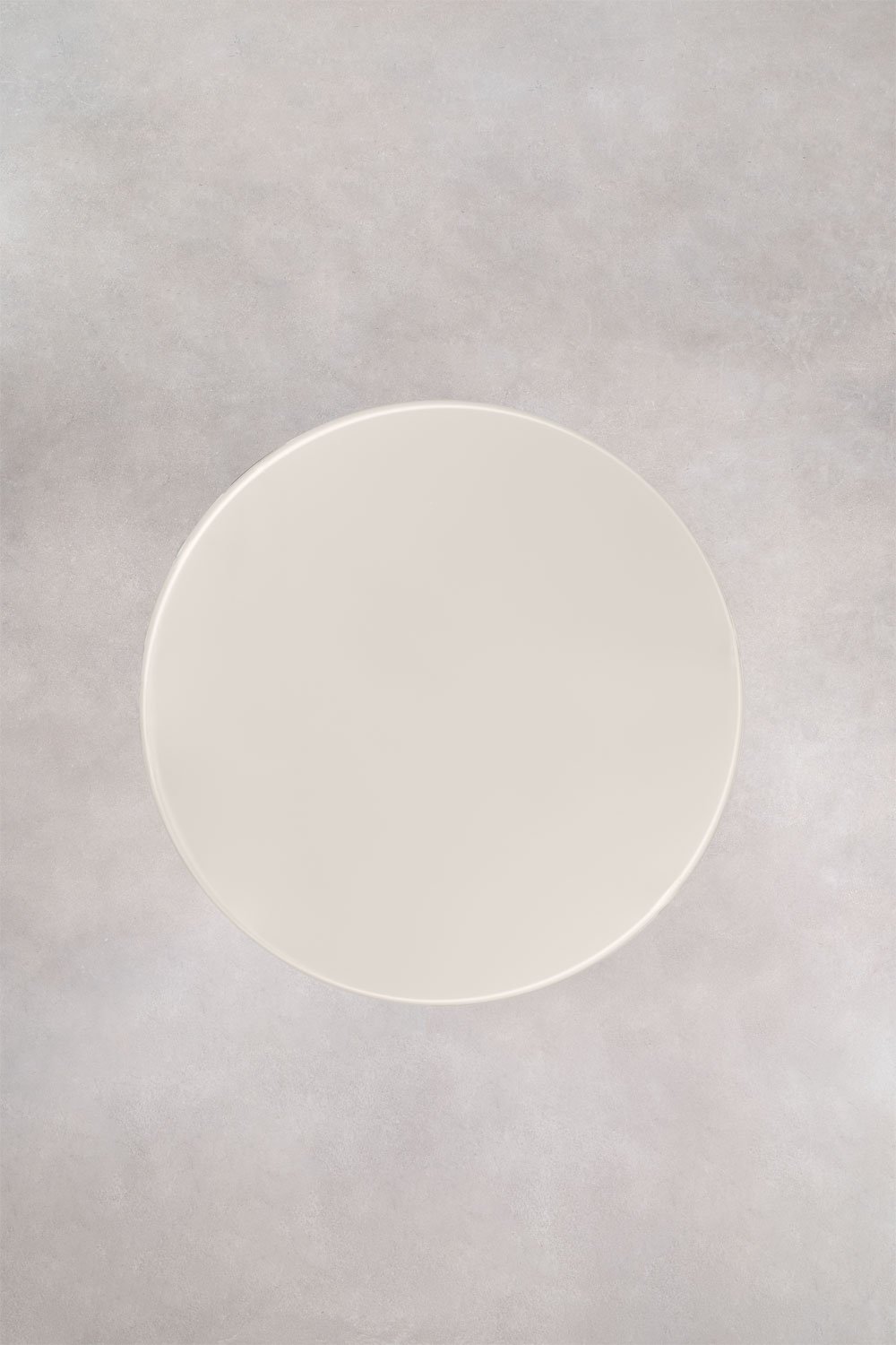 Round dining table Ø120 cm in tempered glass and MDF Asgri, imagem de galeria 7