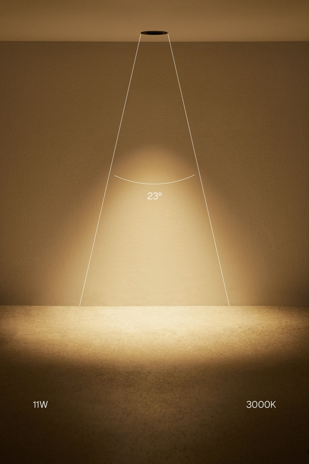 Downlight LED embutido sem moldura trimless redondo Ø6,8 cm em alumínio Luisiana, imagen de galeria 3