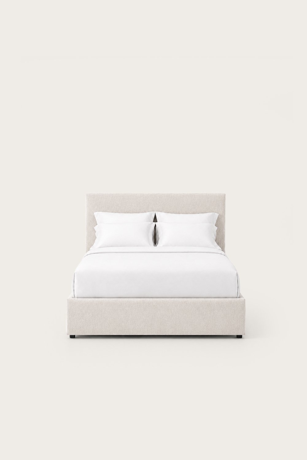 Cama com baú articulado estofada Abiel, imagem de galeria 10