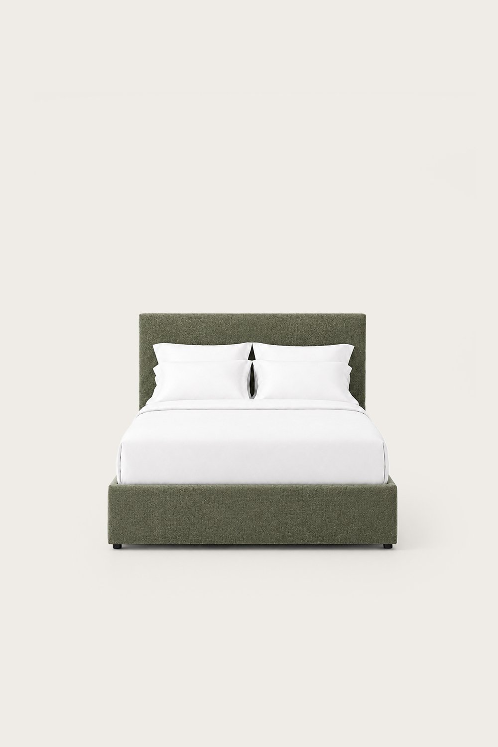 Cama com baú articulado estofada Abiel, imagem de galeria 10