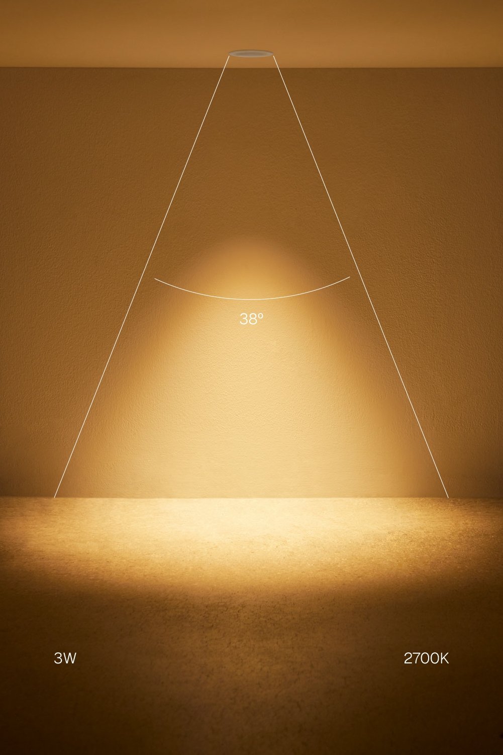 Downlight LED embutido com moldura redonda Ø5 cm para exterior em alumínio Orelva, imagen de galeria 2