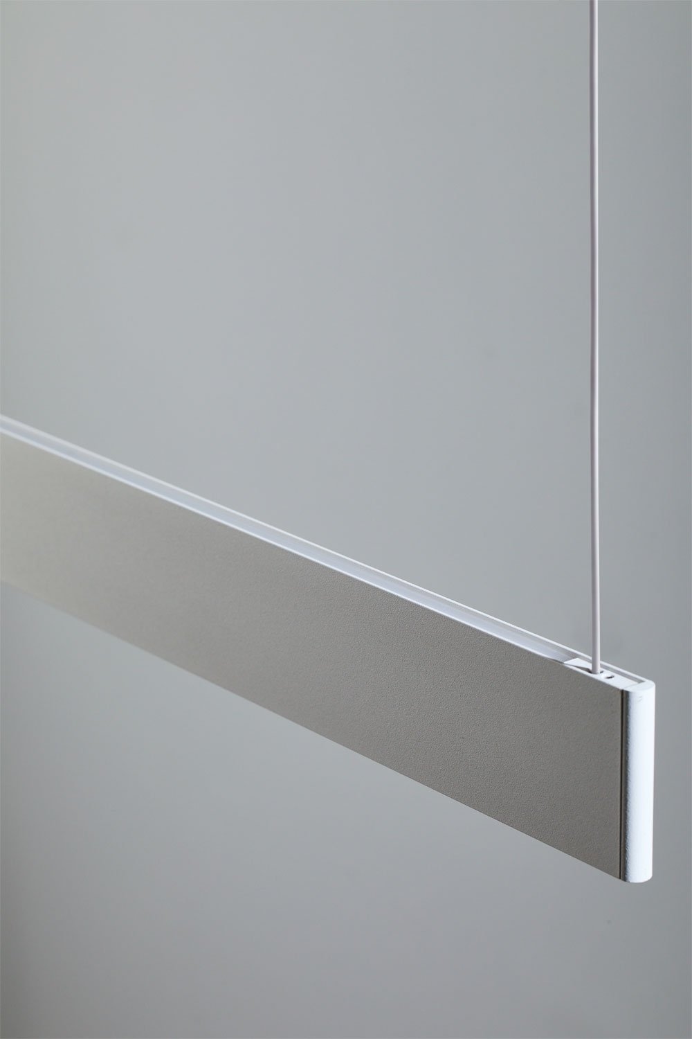Lâmpada de teto suspensa linear LED 120 cm em alumínio Maulenis, imagem de galeria 7