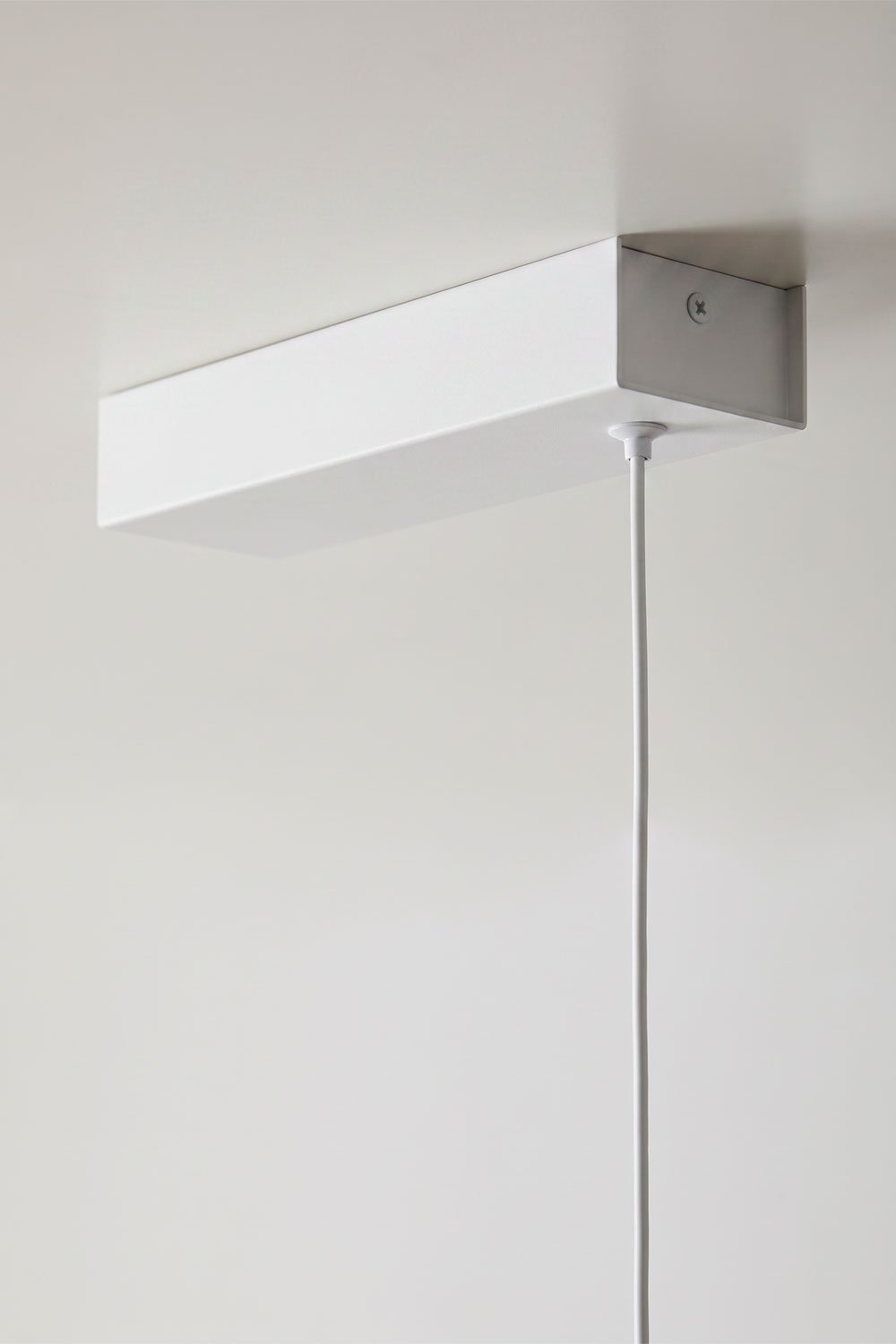 Lâmpada de teto suspensa linear LED 120 cm em alumínio Maulenis, imagem de galeria 9