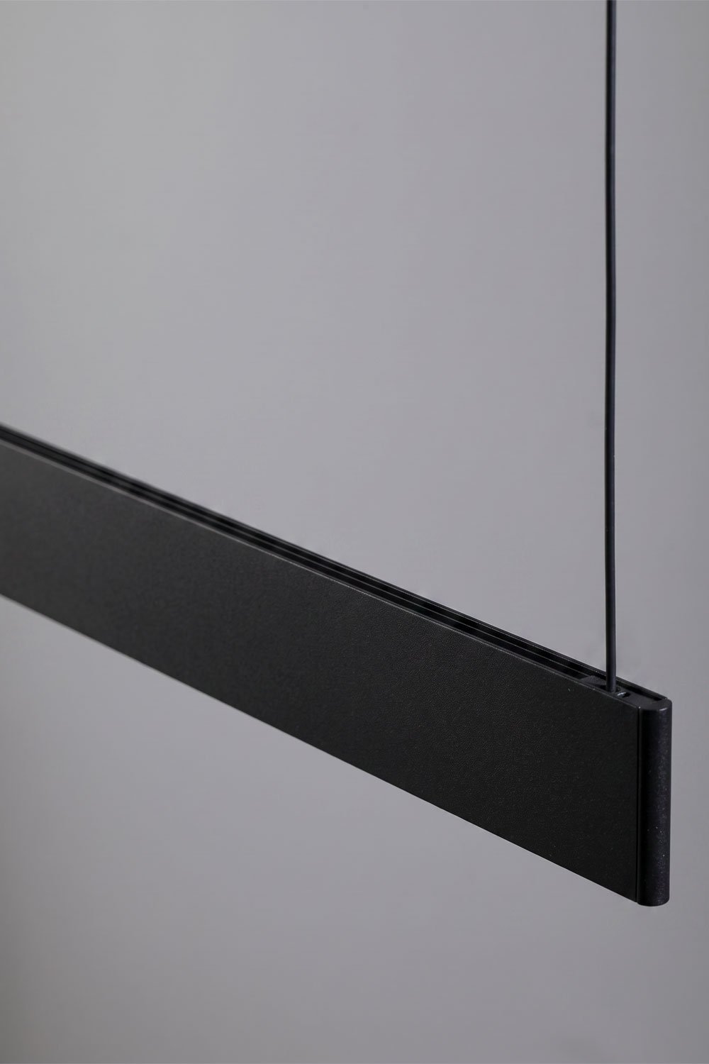 Lâmpada de teto suspensa linear LED 120 cm com luz indireta em alumínio Maulenis, imagem de galeria 7
