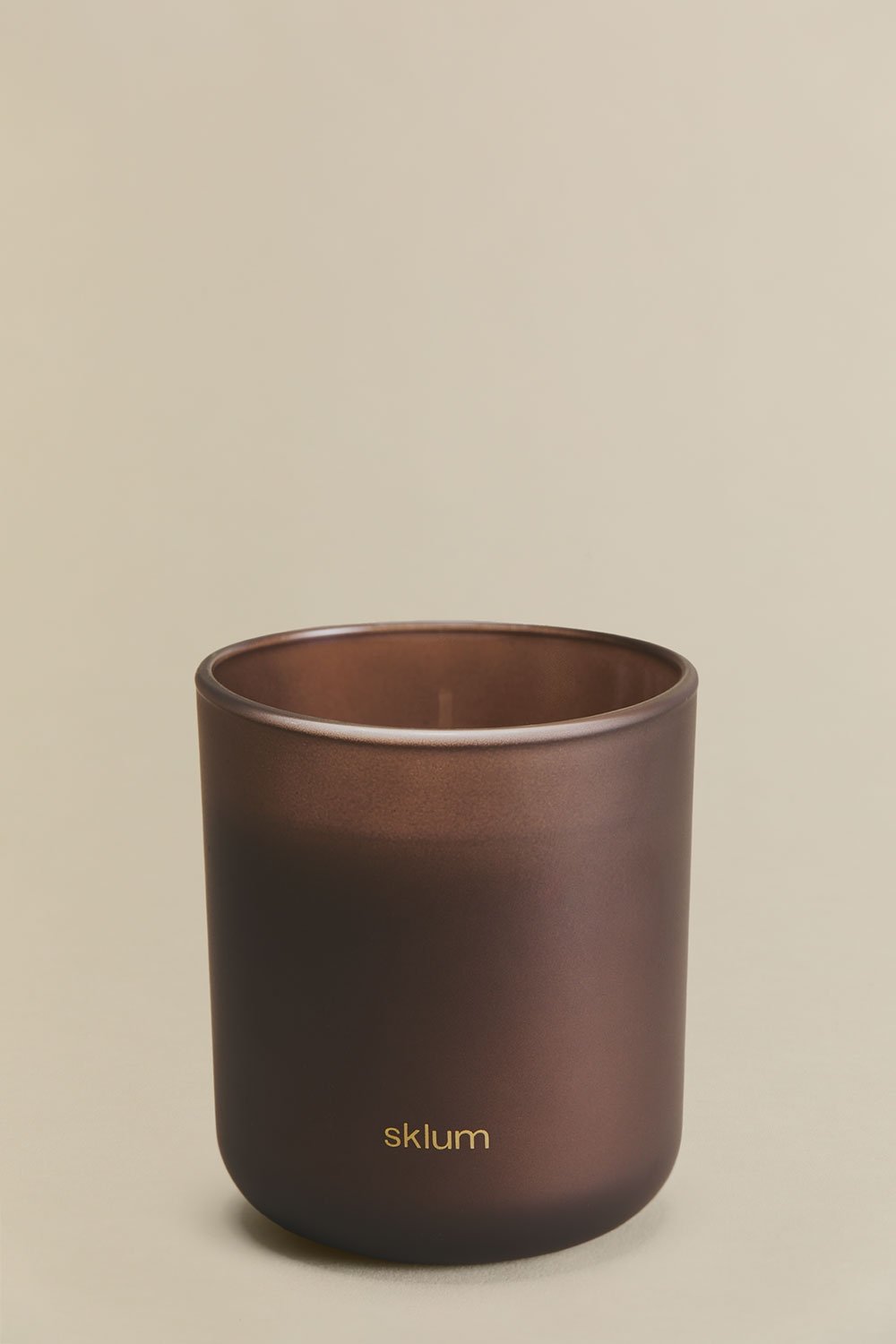 Vela aromática em vidro Amber Woods, imagem de galeria 3