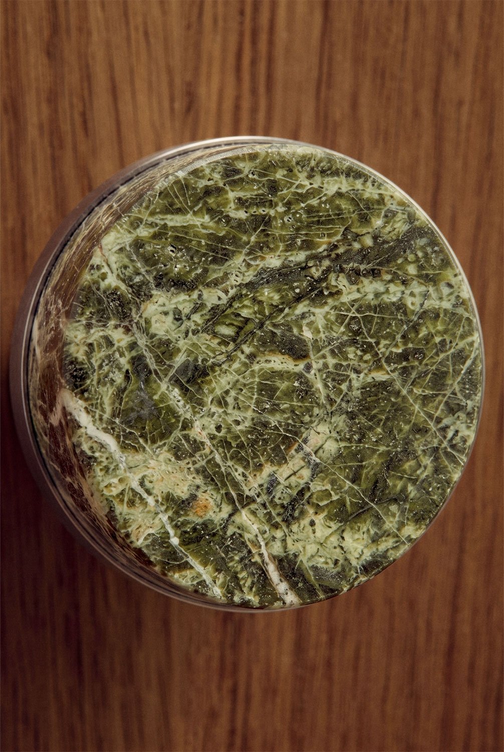 Pack de 2 puxadores em pedra natural e aço inoxidável Osmery, imagem de galeria 2