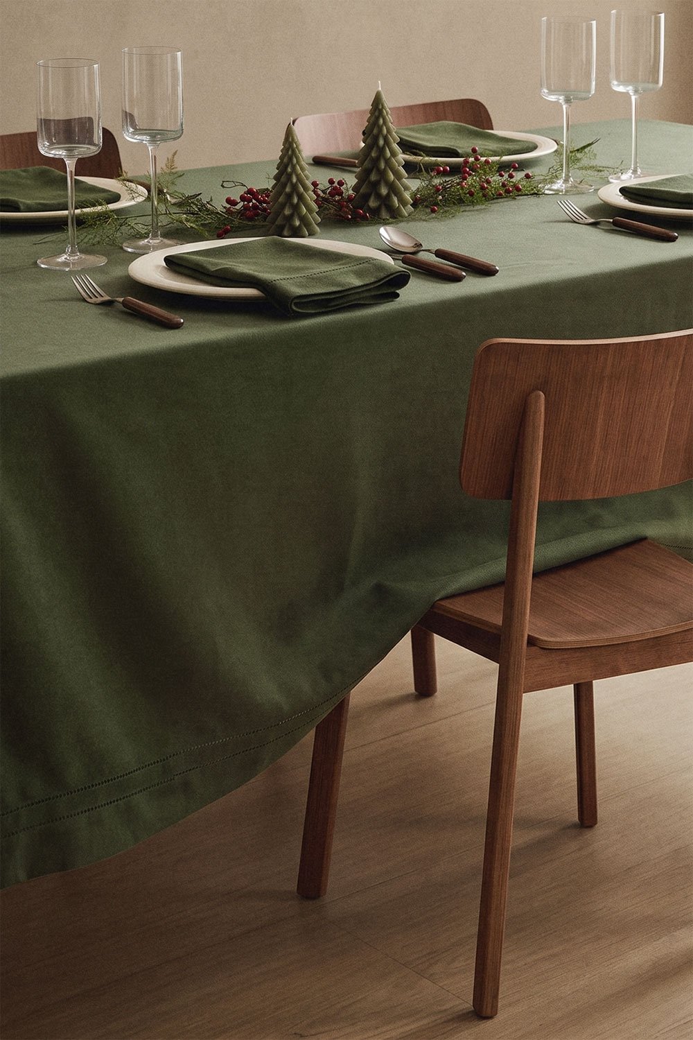 Toalha de mesa em algodão Eirsen, imagem de galeria 1