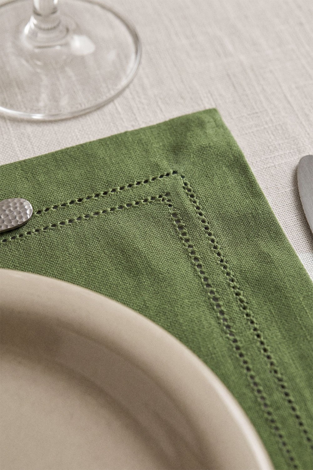 Individual de mesa em algodão Eirsen, imagem de galeria 2