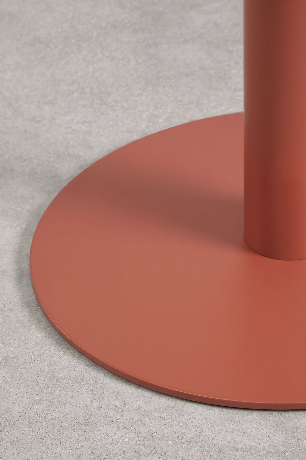 Mesa alta de bar redonda Ø60 cm em MDF Xiren, imagem de galeria 3
