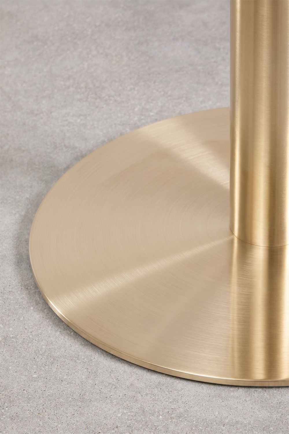 Mesa alta de bar redonda Ø60 cm em grés Xiren, imagem de galeria 3