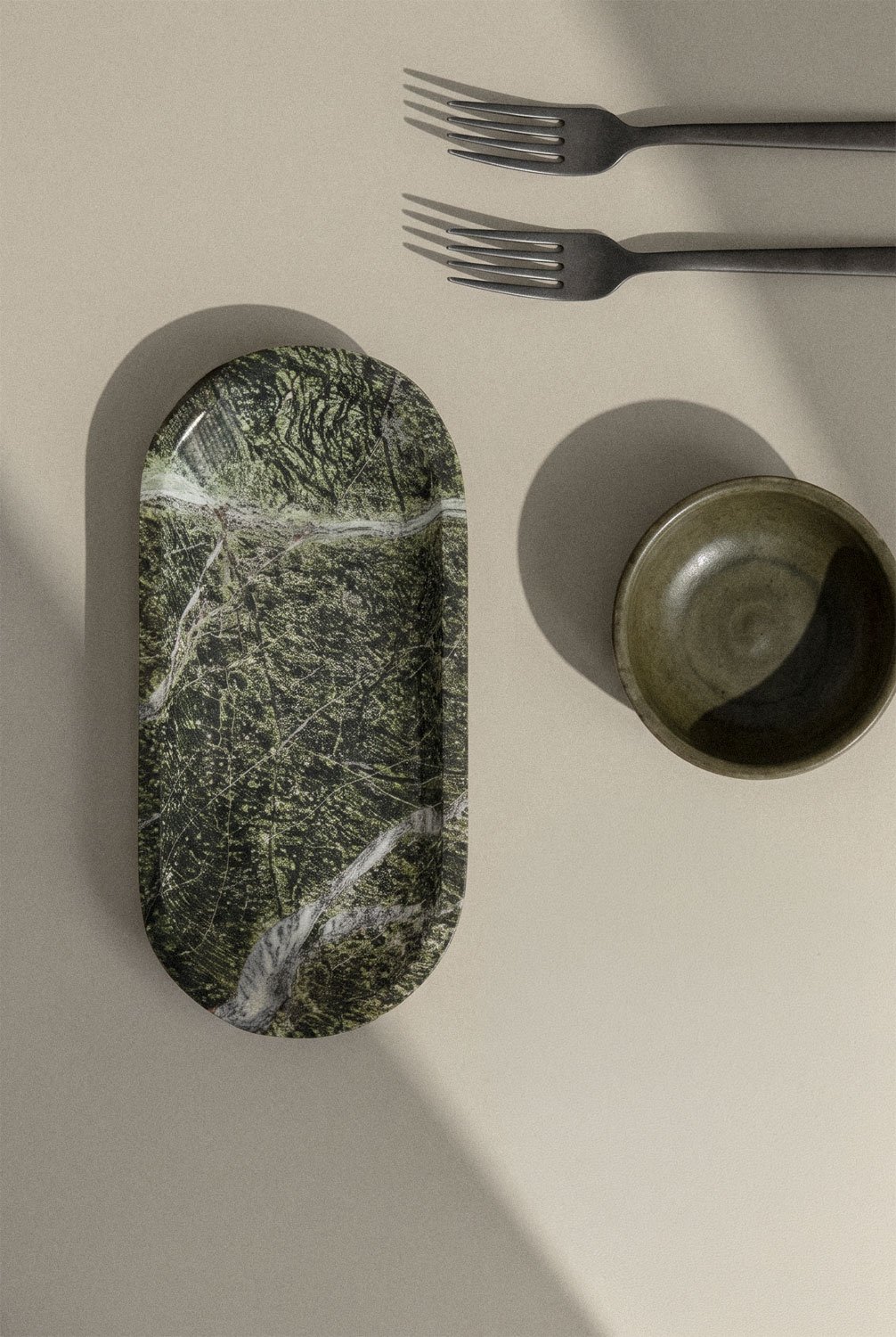 Bandeja decorativa em pedra natural Ceranova, imagem de galeria 1