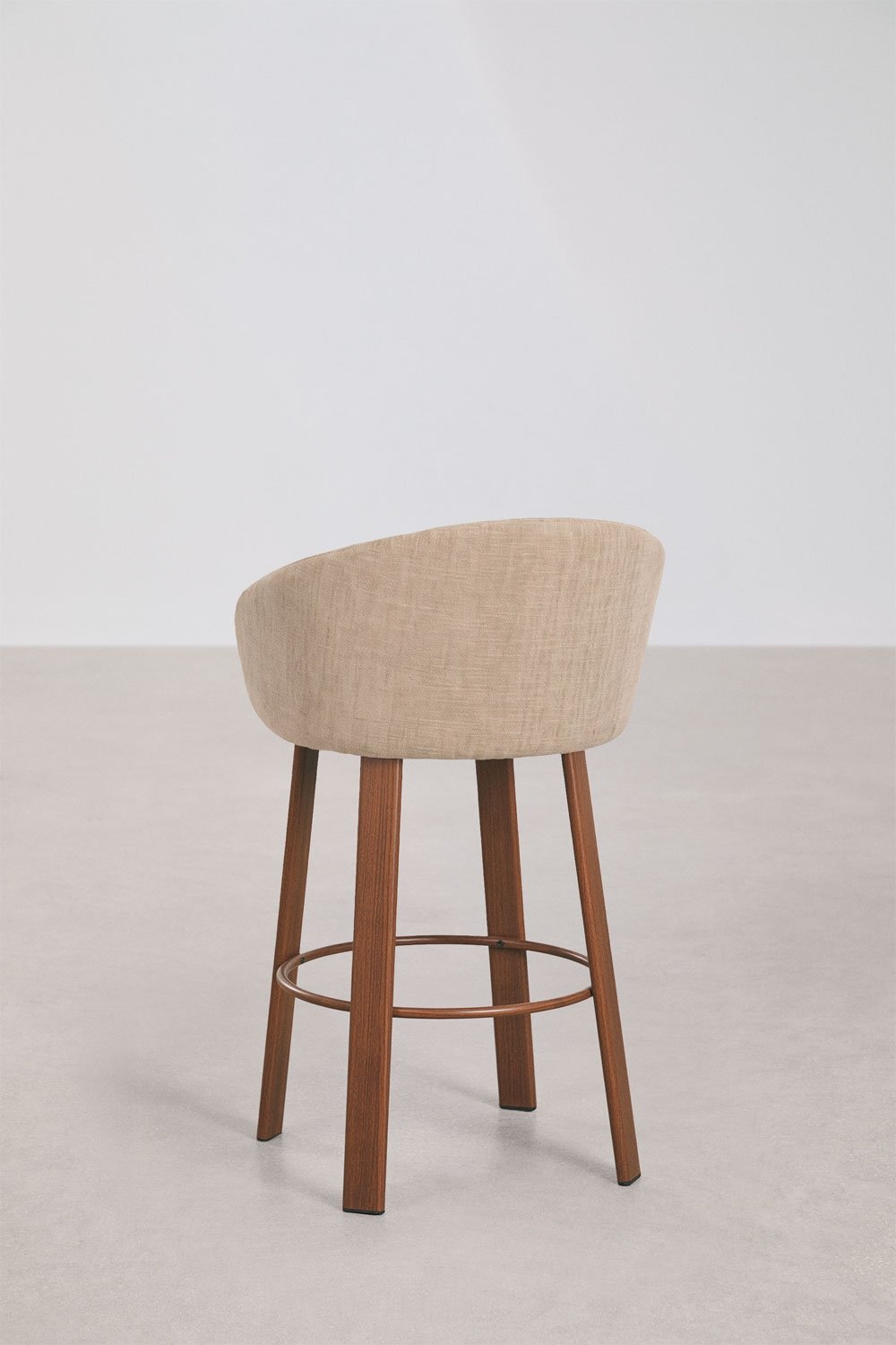 Banqueta alta estofada Nairea, imagem de galeria 5