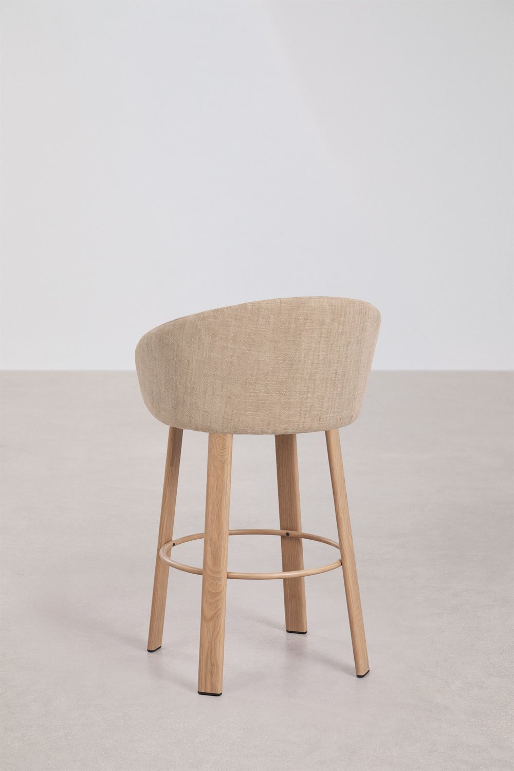 Banqueta alta estofada Nairea, imagem de galeria 5