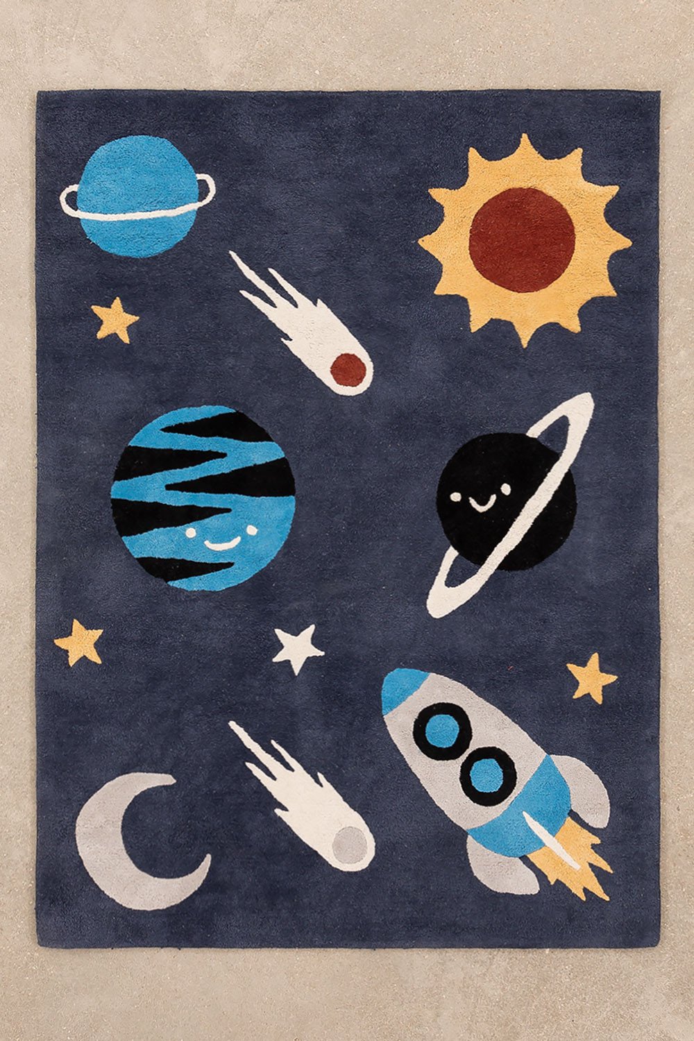 Tapete de Algodão (140x100 cm) Space Kids, imagem de galeria 1