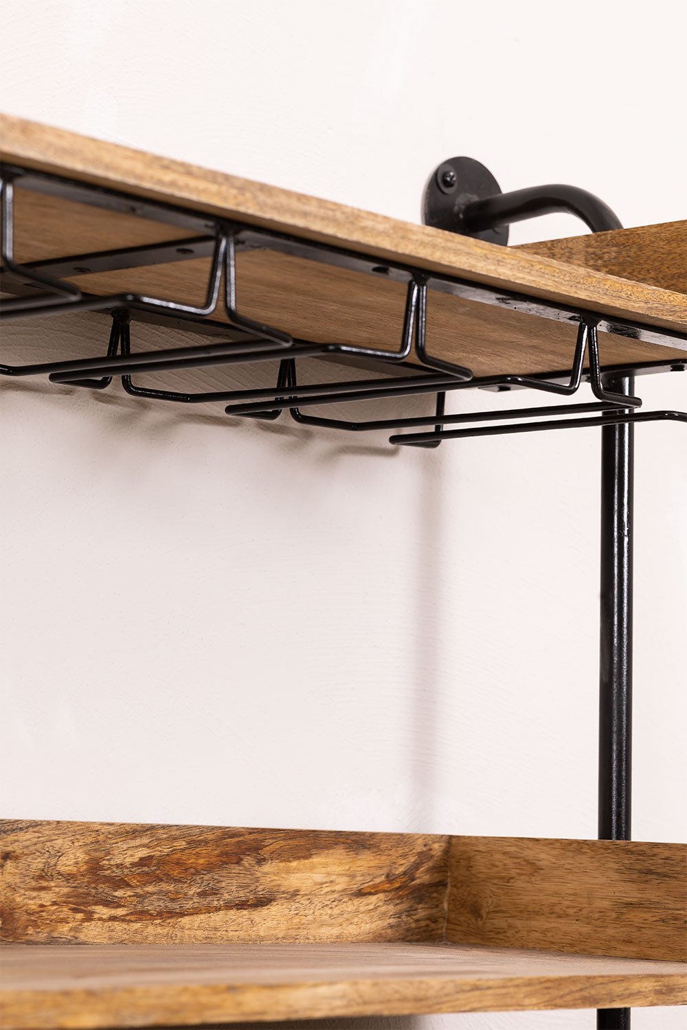 Garrafeira de parede para 18 garrafas em madeira Wenni Style, imagem de galeria 4