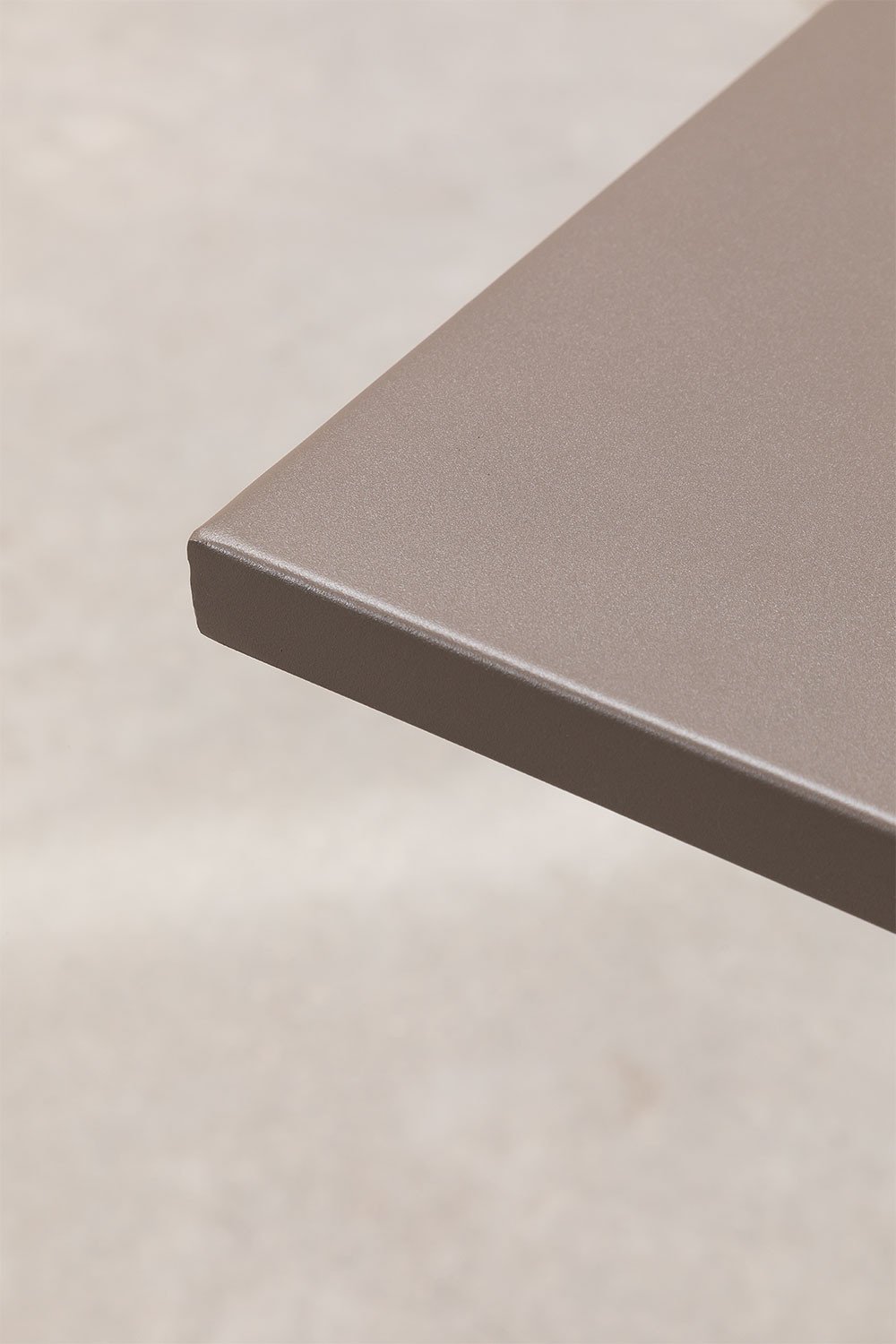 Mesa de bar quadrada Dely 60x60 cm, dobrável e conversível em 2 alturas, feita de aço, imagem de galeria 6